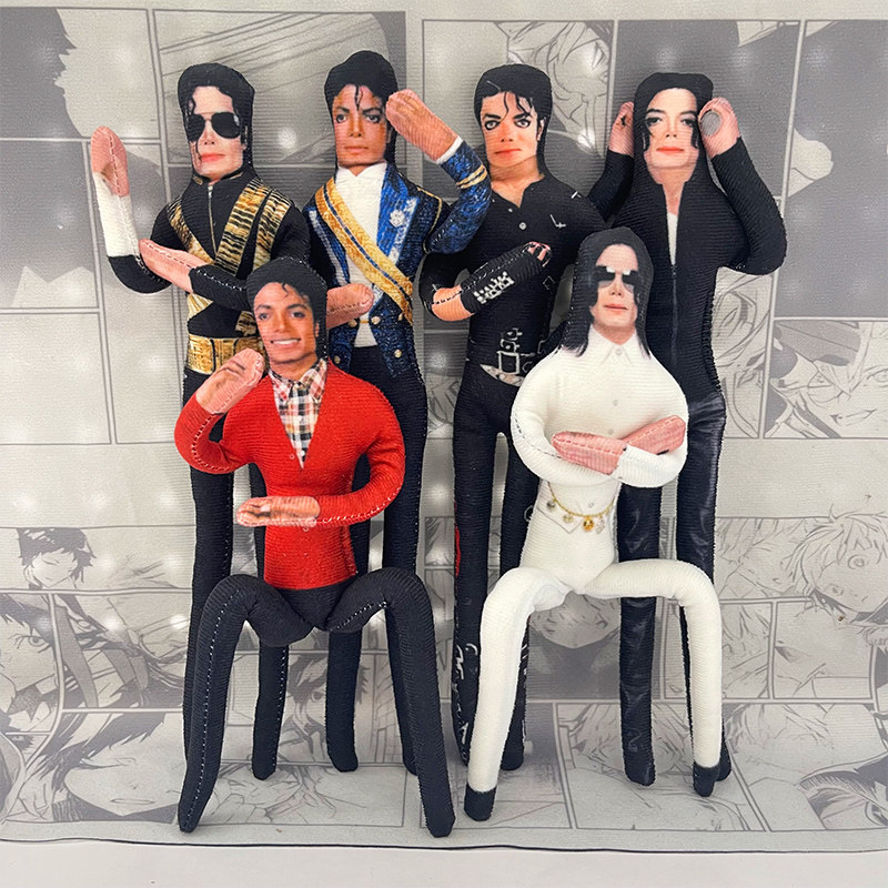 Home Decor Mod - マイケル・ジャクソン可動関節ぬいぐるみアニメコスプレ小道具アクションフィギュアホームルーム装飾グッズファンへのギフト