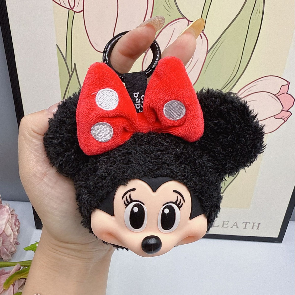 Home Decor Product - ミッキー ミニー ぬいぐるみ キーホルダー かわいいビニールフィギュア コレクタブルギフト