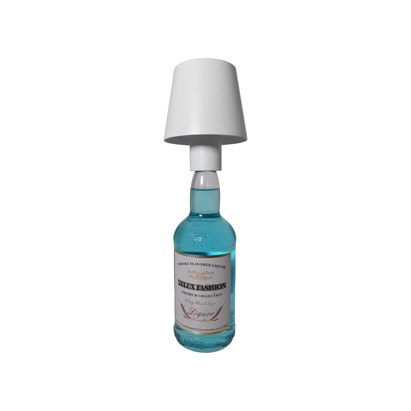 Home Decor Glass - ホームデコレーション調光可能充電式クリスマスワインボトルランプカバーシェード