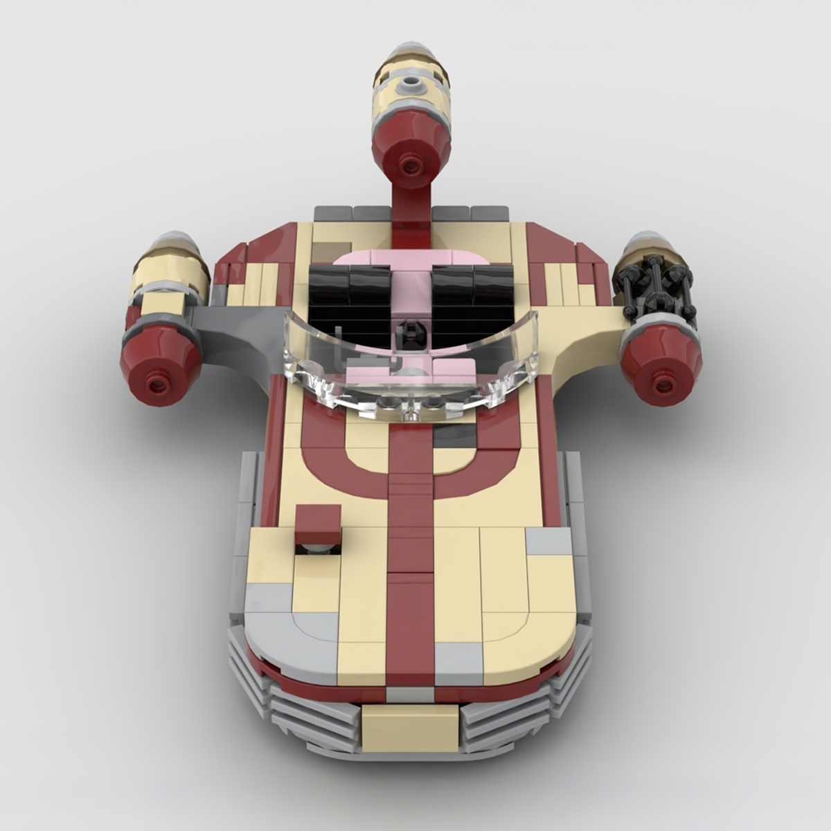 家の装飾スターシップ宇宙船 MOC-ランドスピーダー X-3 - Home Decor Mod のレビューと価格