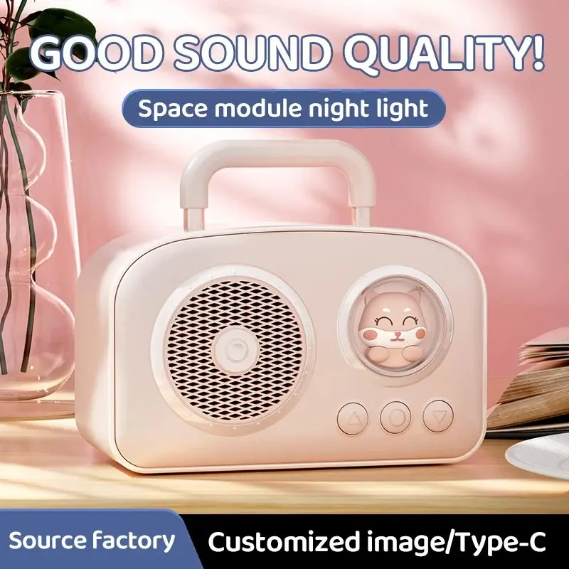 新しいミニレトロワイヤレスBluetoothスピーカー、漫画 - Home Decor Range のレビューと価格