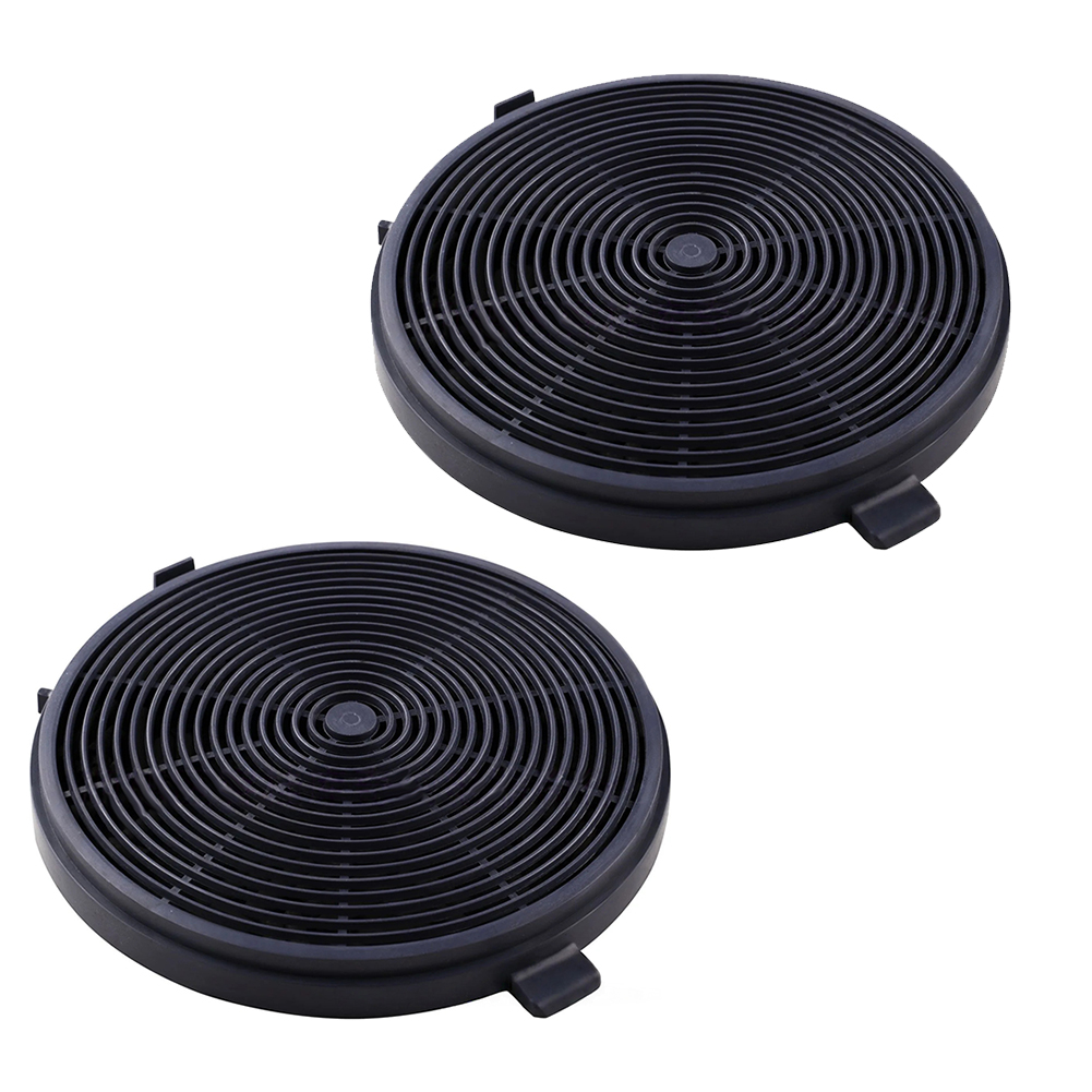 2 パック 120x12mm キッチン用活性炭フィルター レ - Home Decor Range のレビューと価格