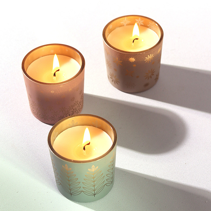 カラフルなセラミックキャンドル、クリエイティブなホームフレグ - Home Decor Glass のレビューと価格