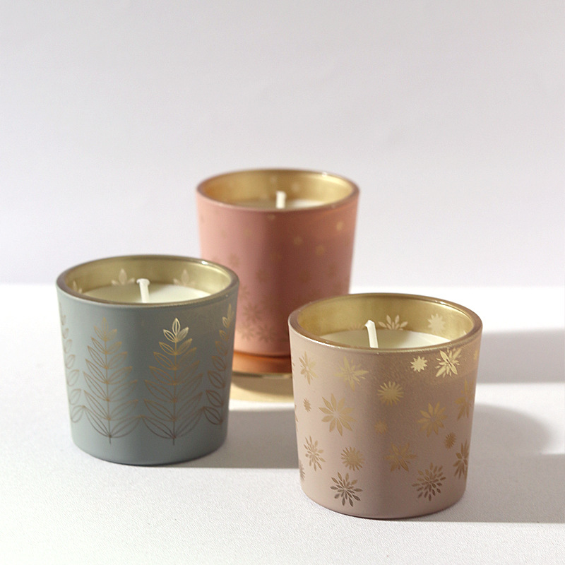 カラフルなセラミックキャンドル、クリエイティブなホームフレグ - Home Decor Glass のレビューと価格