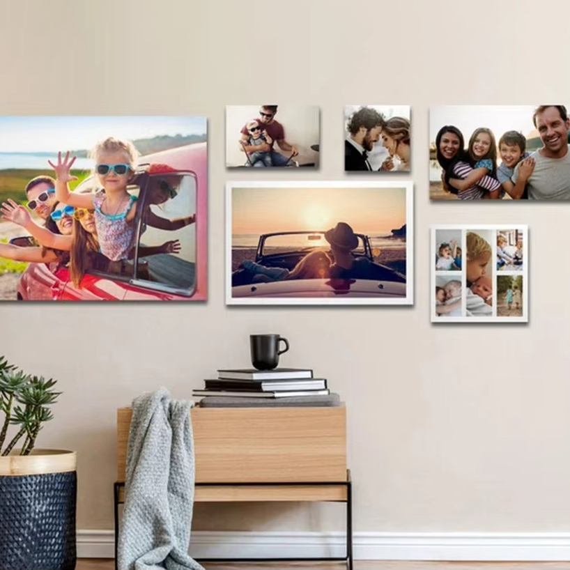 カスタムフレームレスフォトキャンバス印刷 お好きな写真を印刷 - Home Decor Foto のレビューと価格