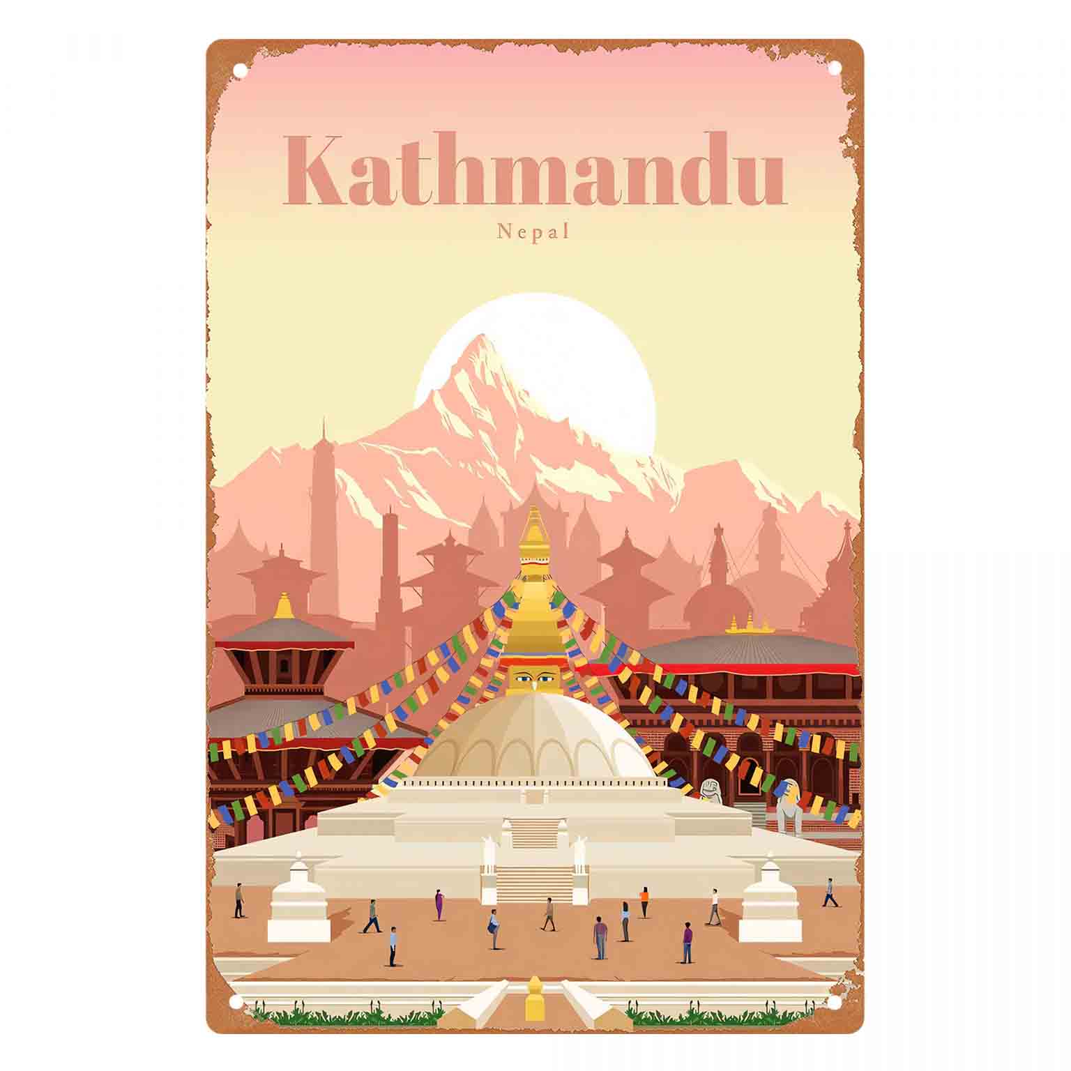 2D フラット 1 ピース「カトマンズ ネパール スタプ ポ - Home Decor Kathmandu のレビューと価格
