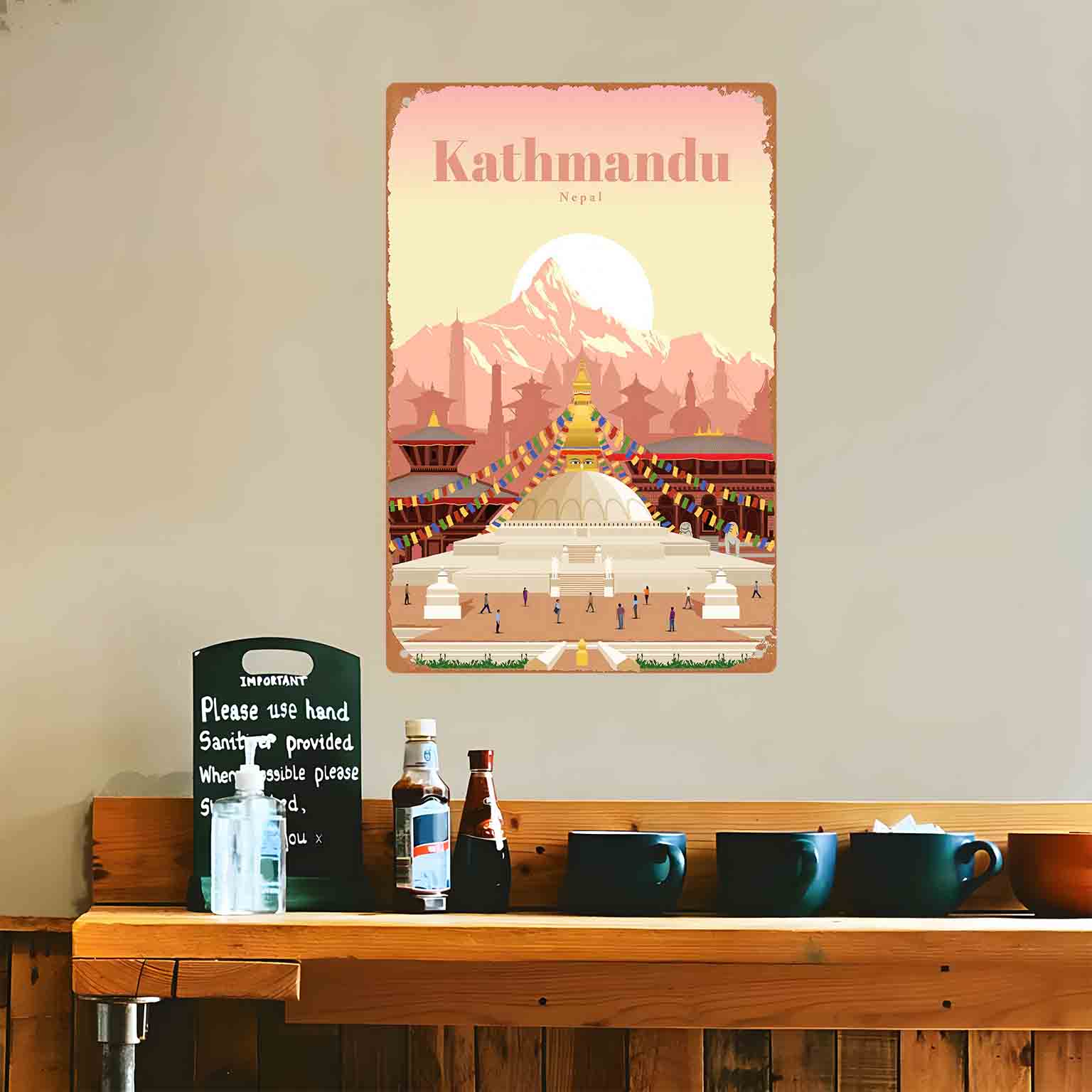 2D フラット 1 ピース「カトマンズ ネパール スタプ ポ - Home Decor Kathmandu のレビューと価格