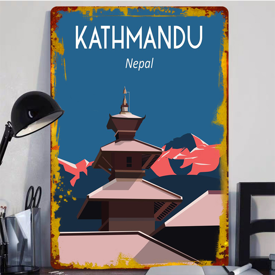カトマンズ ネパール ヴィンテージ メタル ウォール アート - Home Decor Kathmandu のレビューと価格