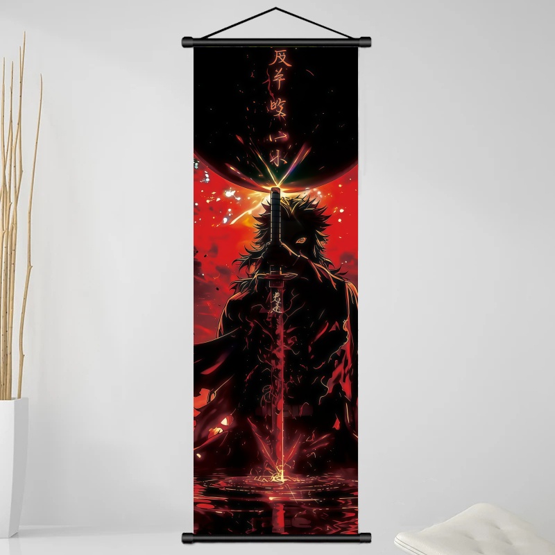 鬼滅の刃 煉獄杏寿郎 HDプリントアニメ生地ウォールアートス - Home Decor Product のレビューと価格