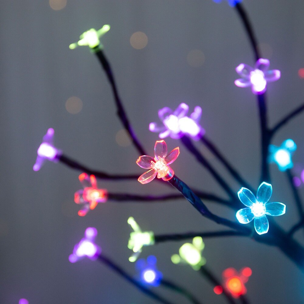 1/2PC 20LED 桜の枝ライト屋内屋外ホームデコレーシ - Home Decor Lighting のレビューと価格