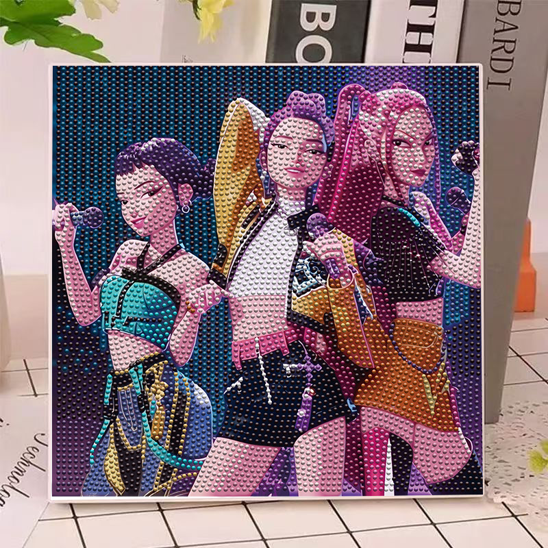 アニメハンターズ ガールズ ルミ ミラ ゾイ ダイヤモンドペ - Home Decor Mod のレビューと価格